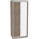 Sliding wardrobe HOUSE Favorit B116 Sonoma oak truffle chipboard+Mirror 110x60x240