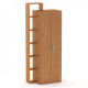 Wardrobe with shelves for clothes Kompanit Shkaf-9 beech