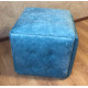 Pouf transformable 5 in 1 Bordo blue velor