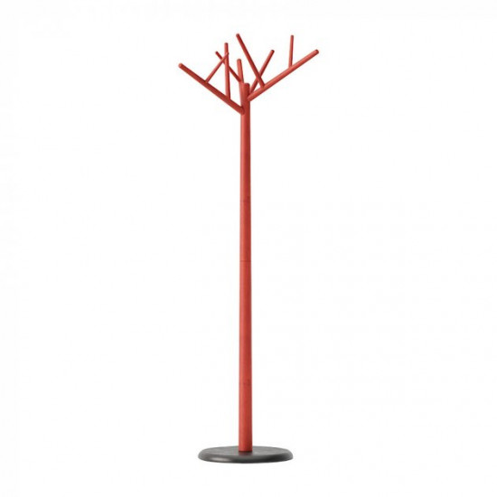 Wooden floor hanger Fenster Phoenix Red/Black