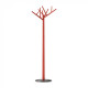 Wooden floor hanger Fenster Phoenix Red/Black