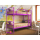 Metal bunk bed 80x200 Metakam Verona Duo Violet