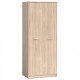 Two-door wardrobe in the hallway made of chipboard Nepo SZF2D Gerbor Sonoma Oak