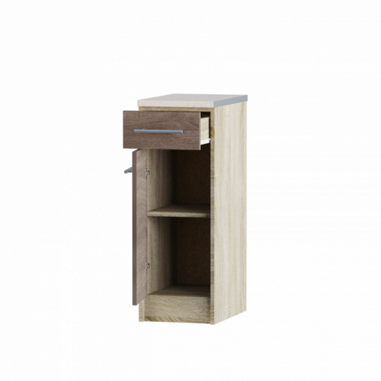 Kitchen module Eco Bottom drawer 300 with worktop Combi Oak Sonoma Truffle 30x46x85 cm