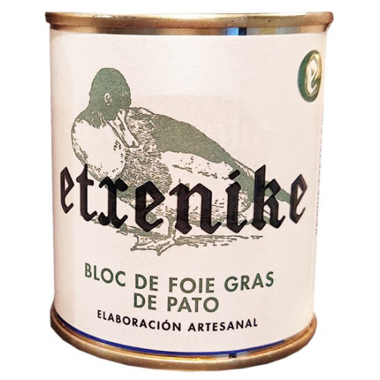 Duck Foie Gras block Etxenike 130 g