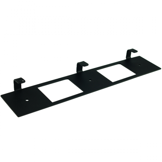 Wall hooks Glozis Kanto Black H-083 25 x 5cm