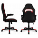 Computer gaming chair Strike Black and red