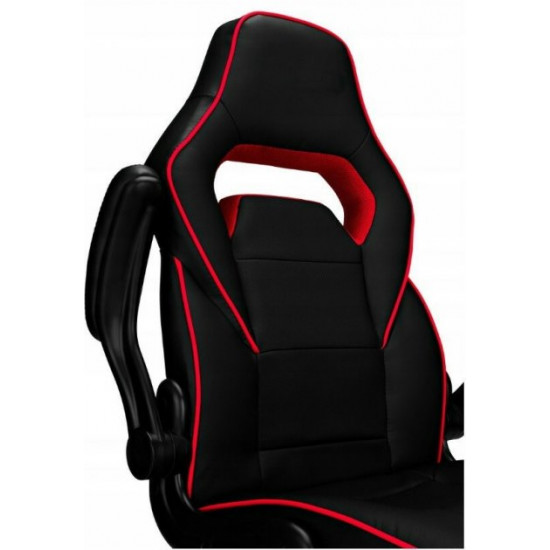 Computer gaming chair Strike Black and red