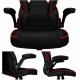 Computer gaming chair Strike Black and red