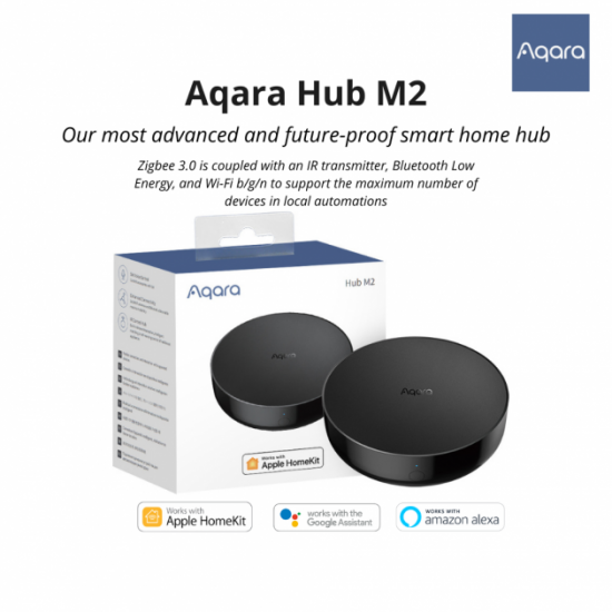 Контролер Aqara M2 Hub Gateway шлюз Apple HomeKit ZHWG12LM AG013CNB02