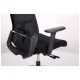 Office chair AMF Install Black/Alum (Synchro mechanism/plastic + aluminum/fabric + mesh) (544877)