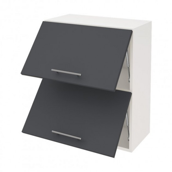 Top module with rigid shelf ROKO Rune 60x30x71.8 cm Gray Ash (20200028818)