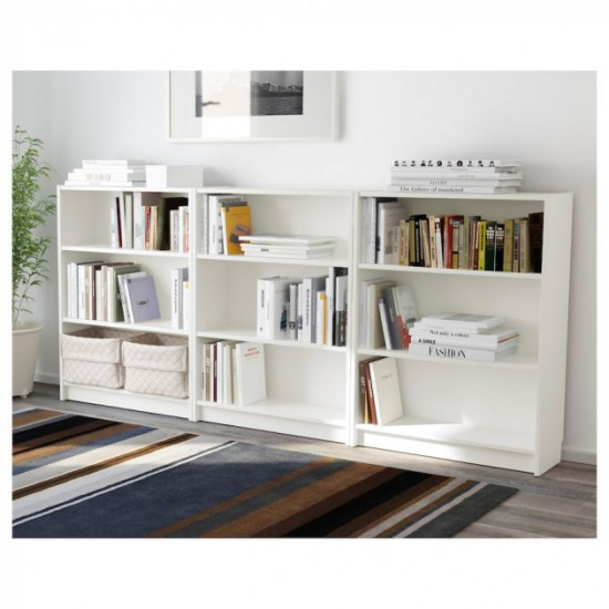 Книжковий шафа IKEA BILLY 240x28x106 см білий (090.178.26)