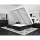 Double bed 180x200 Dali Lux with lifting mechanism Arbor Drev beech wood White