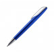 Ballpoint pen with blue ink, automatic, plastic, with metal clip, Leon Blue