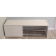 Shoe cabinet Buchina Zet 125x36x45cm White