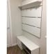 Shoe cabinet Buchina Zet 125x36x45cm White