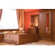 Hinged wardrobe Sonata 3D2S /1780x655x2250 made of chipboard, chestnut color Gerbor Holding