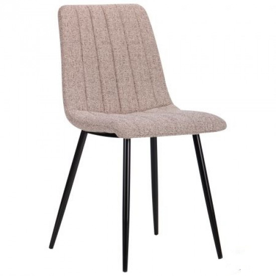 Dining chair Indiana black/melange latte AMF