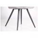 Dining chair Mary black/silver AMF