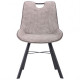 Dining chair Hazer black/cowboy taupe AMF