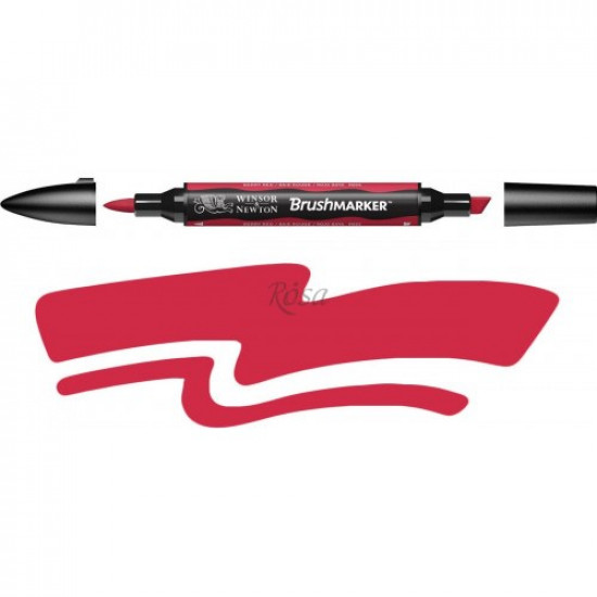 Marker Winsor & Newton Brushmarker 1 mm red berry (0204171)