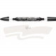 Marker Winsor & Newton Brushmarker 1 mm gray cold (0204161)