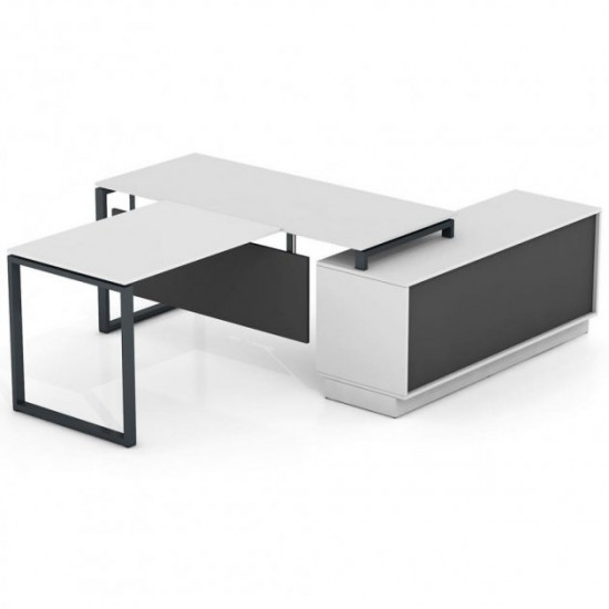 Executive office desk with attachment Salita Promo 18 mm (WGQ10-18)