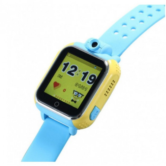  Детские умные GPS часы с Камерой Smart Baby Watch Q200 Синие