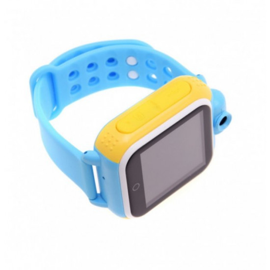  Детские умные GPS часы с Камерой Smart Baby Watch Q200 Синие