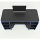 Gaming table Galaktika Zeus black + blue