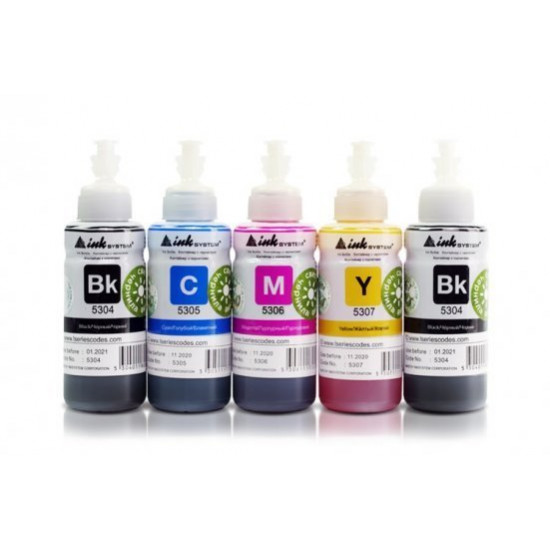 Lightfast INKSYSTEM ink for photo printing on Epson Expression Premium XP-6100 100ml (5 colors)