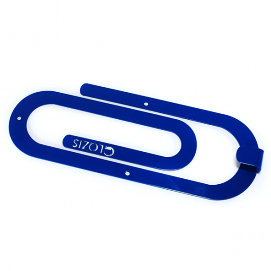  Вешалка настенная Крючок Glozis Clip Blue H-013 26 х 10см