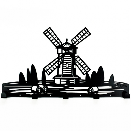  Вешалка настенная Glozis Windmill H-064 46 х 26см