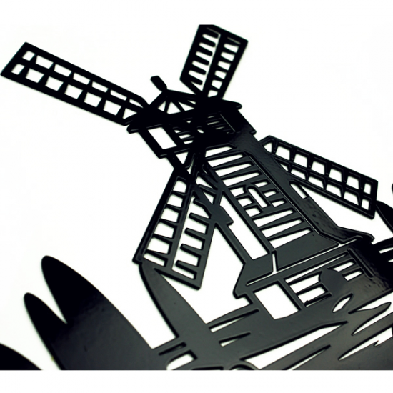 Wall hanger Glozis Windmill H-064 46 x 26cm