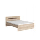 Bed Gerbor holding Elpaso + orthopedic slats LOZ160 160x200 oak San Remo