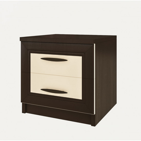 Bedside table Light furniture Sonya Wenge dark/wenge light