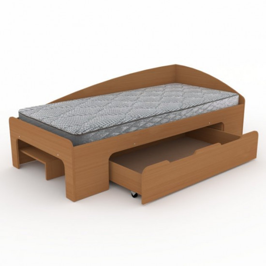 Bed with drawer 90+1 Companit 90x200 beech