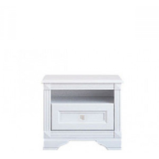 Bedside table Gerbor Cleo 1so white (003)