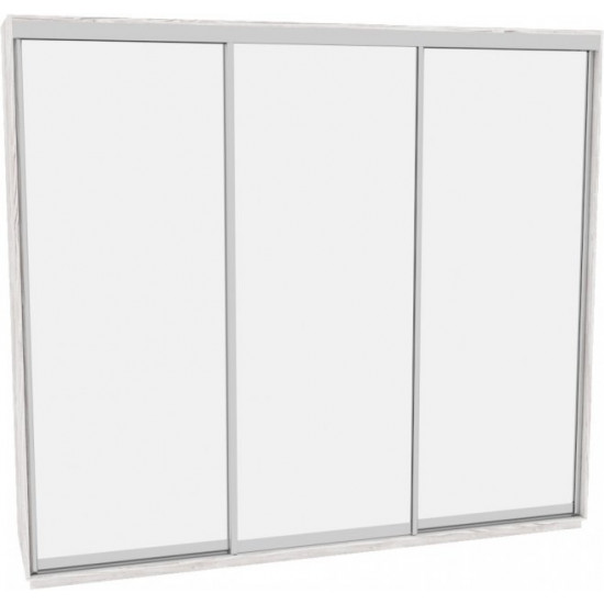 Sliding wardrobe HOUSE B276 Alaska Mirror 270x60x220