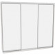 Sliding wardrobe HOUSE B276 Alaska Mirror 270x60x220