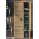 High pencil case cabinet for the living room made of Focus Sokme chipboard artisan oak