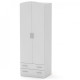 Wardrobe with drawers Companit Wardrobe-4 alba (white)