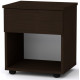 Bedside table Kompanit PKT 8 Wenge dark