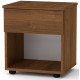 Bedside table Kompanit PKT 8 Walnut ecco (40x33x44.2 cm)