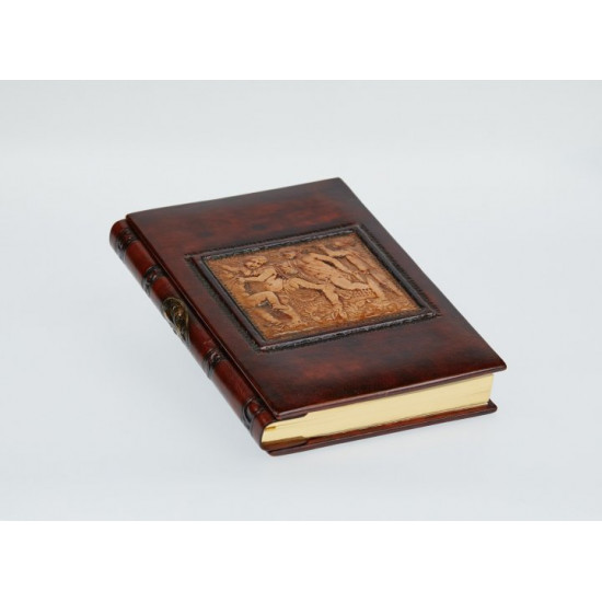 Leather notebook Florentia Musician 15x22 cm Brown (DIA3621010)