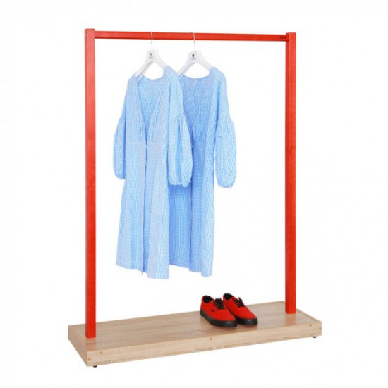 Floor hanger Fenster Elite 1 Sonoma Oak/Red