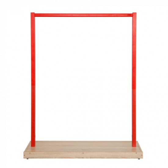 Floor hanger Fenster Elite 1 Sonoma Oak/Red