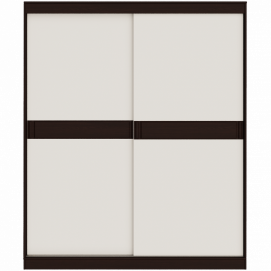 Sliding wardrobe Everest Sonata-1800 wenge/white