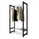 Hallway stand Fenster Lux Black